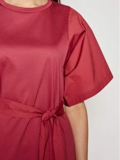 Weekend Max Mara Γυναίκες Καθημερινά Φορέματα Φόρεμα καθημερινό Lari 56210211 Κόκκινο Regular Fit -Max Mara Εκπτώσεις unnamed file 1008