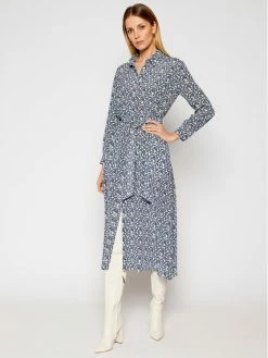 Weekend Max Mara Γυναίκες Καθημερινά Φορέματα Φόρεμα καθημερινό Miss 52210617 Σκούρο μπλε Regular Fit