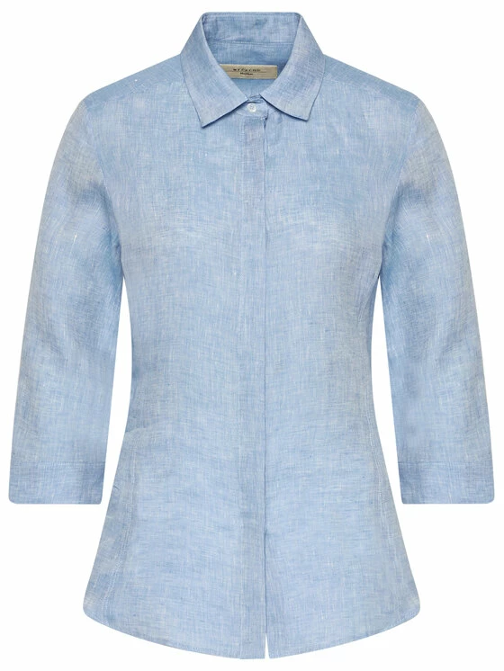 Weekend Max Mara Γυναίκες Casual Πουκάμισα Πουκάμισο Raoul 51111111 Μπλε Regular Fit 5 Weekend Max Mara Γυναίκες Casual Πουκάμισα Πουκάμισο Raoul 51111111 Μπλε Regular Fit - Image 5