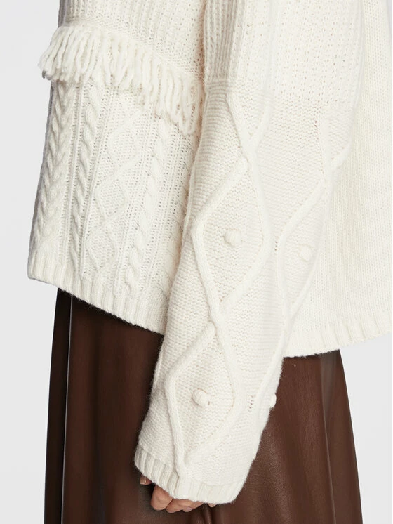 Weekend Max Mara Γυναίκες Ζιβάγκο Faiti 53662223 Λευκό Relaxed Fit 5 Weekend Max Mara Γυναίκες Ζιβάγκο Faiti 53662223 Λευκό Relaxed Fit - Image 5