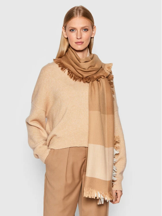 Weekend Max Mara Γυναίκες Κασκόλ Πασμίνα Piuma 55460622600 Μπεζ 4 Weekend Max Mara Γυναίκες Κασκόλ Πασμίνα Piuma 55460622600 Μπεζ - Image 4