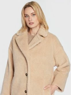 Weekend Max Mara Γυναίκες Γούνες & Πανωφόρια από προβιά Δέρμα προβάτου Salmone 50160323 Μπεζ Regular Fit -Max Mara Εκπτώσεις unnamed file 1099