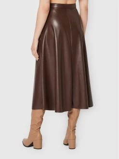 Weekend Max Mara Γυναίκες Midi Φούστα από απομίμηση δέρματος Narvel 51060623 Καφέ Regular Fit 7 Weekend Max Mara Γυναίκες Midi Φούστα από απομίμηση δέρματος Narvel 51060623 Καφέ Regular Fit -Max Mara Εκπτώσεις unnamed file 1104