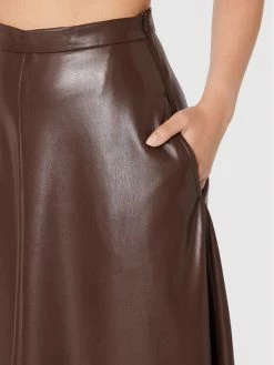 Weekend Max Mara Γυναίκες Midi Φούστα από απομίμηση δέρματος Narvel 51060623 Καφέ Regular Fit 8 Weekend Max Mara Γυναίκες Midi Φούστα από απομίμηση δέρματος Narvel 51060623 Καφέ Regular Fit -Max Mara Εκπτώσεις unnamed file 1105