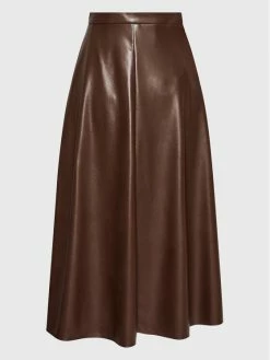 Weekend Max Mara Γυναίκες Midi Φούστα από απομίμηση δέρματος Narvel 51060623 Καφέ Regular Fit 9 Weekend Max Mara Γυναίκες Midi Φούστα από απομίμηση δέρματος Narvel 51060623 Καφέ Regular Fit -Max Mara Εκπτώσεις unnamed file 1106