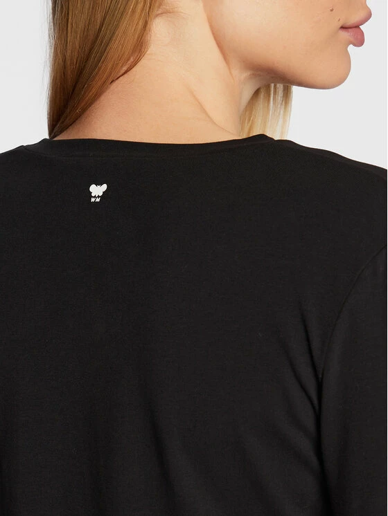 Weekend Max Mara Γυναίκες Μπλουζάκια Μπλουζάκι Tallero 59460323 Μαύρο Regular Fit 5 Weekend Max Mara Γυναίκες Μπλουζάκια Μπλουζάκι Tallero 59460323 Μαύρο Regular Fit - Image 5