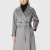 Weekend Max Mara Γυναίκες Μεταβατικά Παλτά Μάλλινο παλτό Resina 50160123 Γκρι Regular Fit