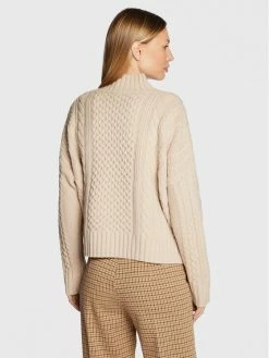 Weekend Max Mara Γυναίκες Πουλόβερ Roberta 53661523 Μπεζ Regular Fit -Max Mara Εκπτώσεις unnamed file 135