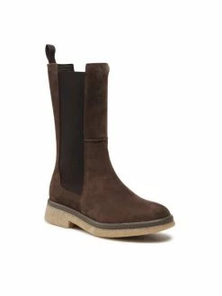 Weekend Max Mara Γυναίκες Biker Μποτάκια Μποτάκια με λάστιχο Africa 57960122600 Καφέ