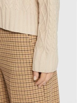 Weekend Max Mara Γυναίκες Πουλόβερ Roberta 53661523 Μπεζ Regular Fit -Max Mara Εκπτώσεις unnamed file 137