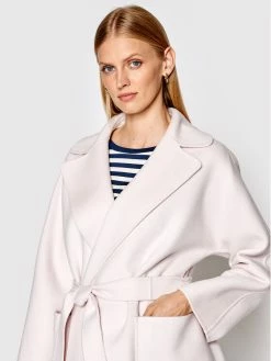 Weekend Max Mara Γυναίκες Μεταβατικά Παλτά Μάλλινο παλτό Rovo 50160329 Μπεζ Regular Fit -Max Mara Εκπτώσεις unnamed file 1409