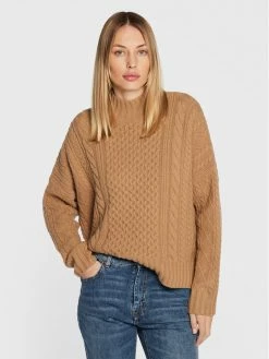 Weekend Max Mara Γυναίκες Πουλόβερ Roberta 53661523 Καφέ Regular Fit