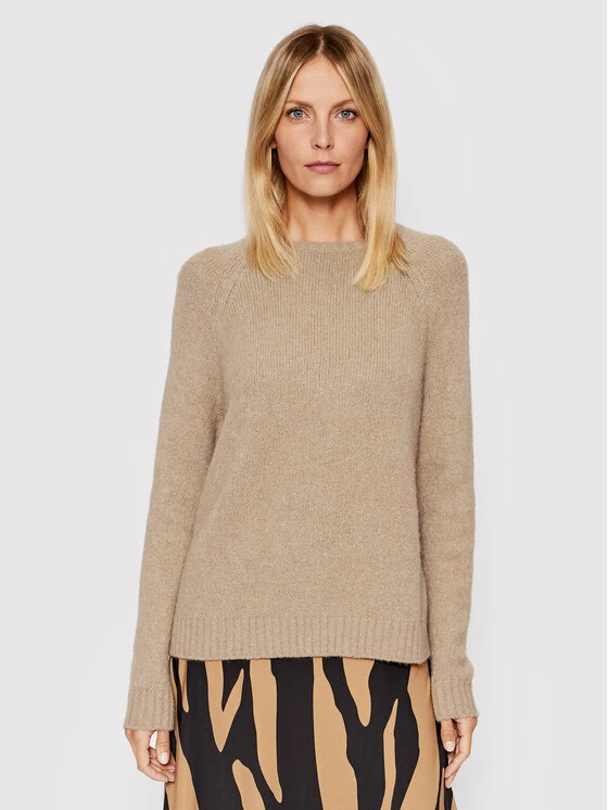 Weekend Max Mara Γυναίκες Πουλόβερ Ghiacci 53661229 Καφέ Regular Fit 1 Weekend Max Mara Γυναίκες Πουλόβερ Ghiacci 53661229 Καφέ Regular Fit