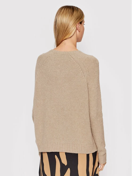 Weekend Max Mara Γυναίκες Πουλόβερ Ghiacci 53661229 Καφέ Regular Fit 3 Weekend Max Mara Γυναίκες Πουλόβερ Ghiacci 53661229 Καφέ Regular Fit - Image 3