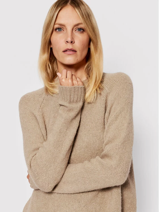 Weekend Max Mara Γυναίκες Πουλόβερ Ghiacci 53661229 Καφέ Regular Fit 4 Weekend Max Mara Γυναίκες Πουλόβερ Ghiacci 53661229 Καφέ Regular Fit - Image 4