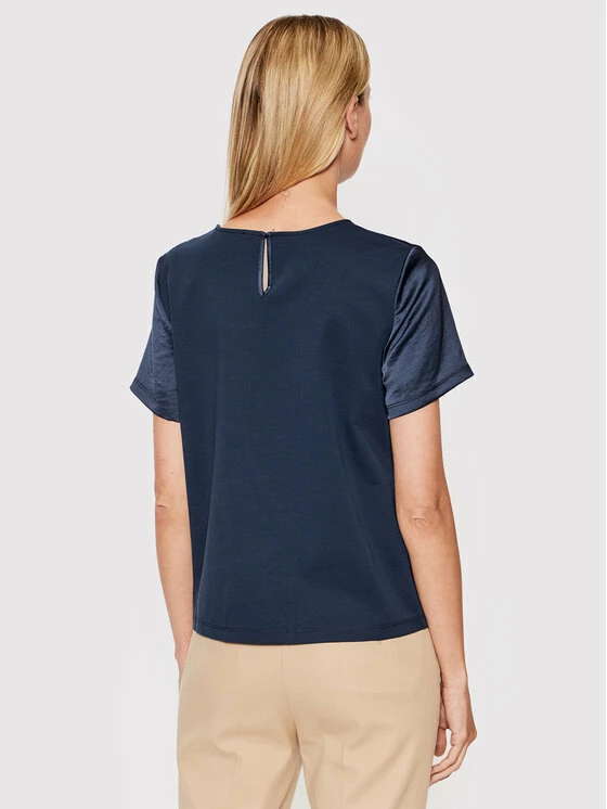 Weekend Max Mara Γυναίκες Μπλουζάκια Μπλουζάκι Nupar 59460329 Σκούρο μπλε Regular Fit 3 Weekend Max Mara Γυναίκες Μπλουζάκια Μπλουζάκι Nupar 59460329 Σκούρο μπλε Regular Fit - Image 3