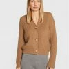 Weekend Max Mara Γυναίκες Ζακέτες Ζακέτα Falla 53460123 Μπεζ Regular Fit