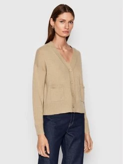 Weekend Max Mara Γυναίκες Ζακέτες Ζακέτα Calamai 53460129 Μπεζ Regular Fit