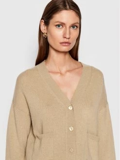 Weekend Max Mara Γυναίκες Ζακέτες Ζακέτα Calamai 53460129 Μπεζ Regular Fit -Max Mara Εκπτώσεις unnamed file 1504