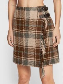 Weekend Max Mara Γυναίκες Φούστα Mini Epoche 51060423 Καφέ Regular Fit