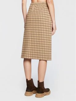 Weekend Max Mara Γυναίκες Φούστα Midi Fatima 57760123 Καφέ Regular Fit -Max Mara Εκπτώσεις unnamed file 1538