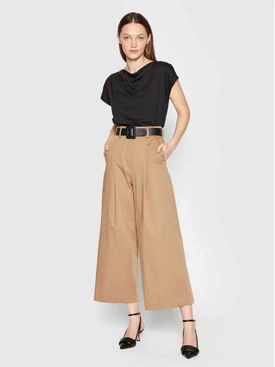 Weekend Max Mara Γυναίκες Μπλουζάκια Μπλουζάκι Multid 59410621 Μαύρο Regular Fit 2 Weekend Max Mara Γυναίκες Μπλουζάκια Μπλουζάκι Multid 59410621 Μαύρο Regular Fit - Image 2