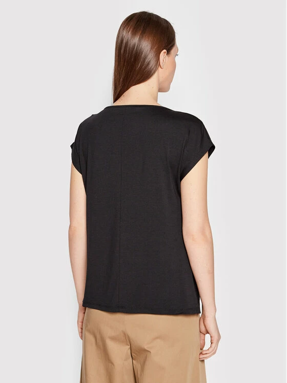 Weekend Max Mara Γυναίκες Μπλουζάκια Μπλουζάκι Multid 59410621 Μαύρο Regular Fit 3 Weekend Max Mara Γυναίκες Μπλουζάκια Μπλουζάκι Multid 59410621 Μαύρο Regular Fit - Image 3