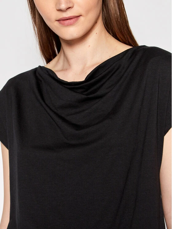 Weekend Max Mara Γυναίκες Μπλουζάκια Μπλουζάκι Multid 59410621 Μαύρο Regular Fit 4 Weekend Max Mara Γυναίκες Μπλουζάκια Μπλουζάκι Multid 59410621 Μαύρο Regular Fit - Image 4