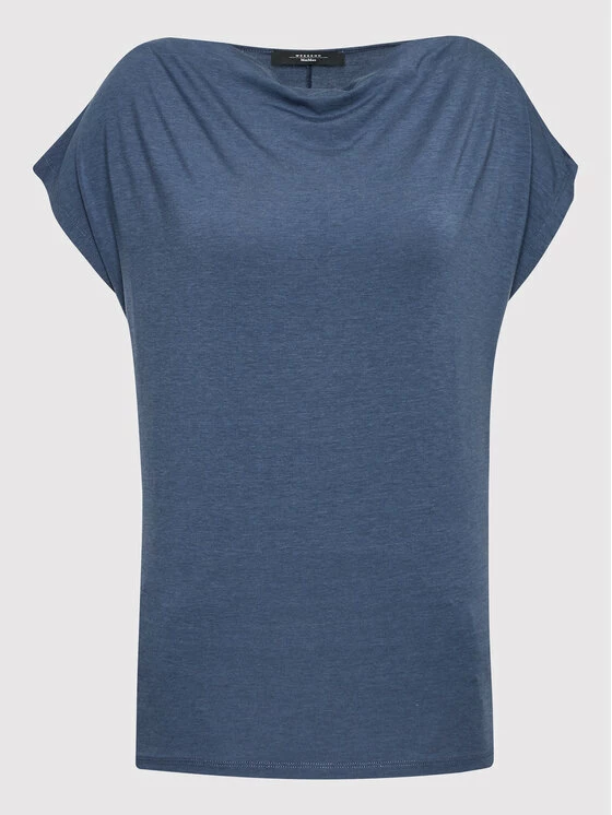 Weekend Max Mara Γυναίκες Μπλουζάκια Μπλουζάκι Multid 59410621 Σκούρο μπλε Regular Fit 5 Weekend Max Mara Γυναίκες Μπλουζάκια Μπλουζάκι Multid 59410621 Σκούρο μπλε Regular Fit - Image 5