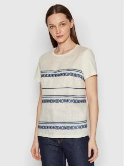 Weekend Max Mara Γυναίκες T-shirts T-Shirt Parsec 59411421 Μπεζ Regular Fit