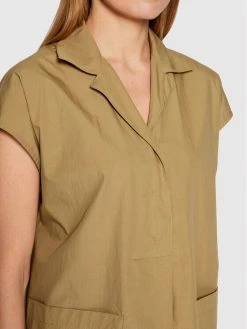 Weekend Max Mara Γυναίκες Καθημερινά Φορέματα Φόρεμα καθημερινό Neottia 52212121 Μπεζ Flare Fit -Max Mara Εκπτώσεις unnamed file 1640