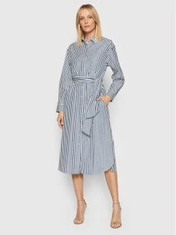 Weekend Max Mara Γυναίκες Φορέματα σε Στυλ Πουκάμισο & Σεμιζιέ Φόρεμα πουκάμισο Remo 52212621 Σκούρο μπλε Regular Fit