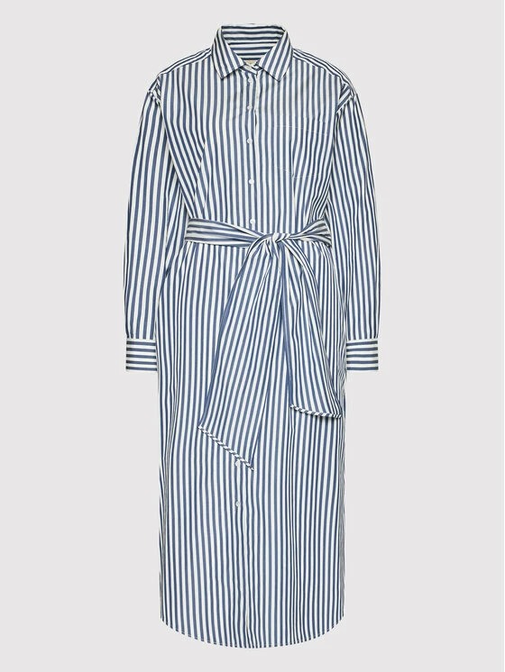 Weekend Max Mara Γυναίκες Φορέματα σε Στυλ Πουκάμισο & Σεμιζιέ Φόρεμα πουκάμισο Remo 52212621 Σκούρο μπλε Regular Fit 5 Weekend Max Mara Γυναίκες Φορέματα σε Στυλ Πουκάμισο & Σεμιζιέ Φόρεμα πουκάμισο Remo 52212621 Σκούρο μπλε Regular Fit - Image 5