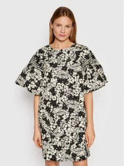 Weekend Max Mara Γυναίκες Καθημερινά Φορέματα Φόρεμα καθημερινό Ondina 52212021 Μαύρο Straight Fit