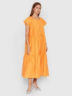 Weekend Max Mara Γυναίκες Καθημερινά Φορέματα Φόρεμα καθημερινό Nembi 52211521 Πορτοκαλί Comfort Fit