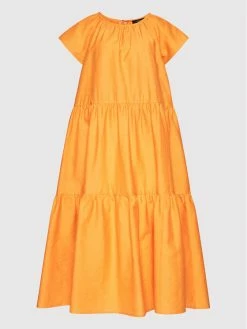 Weekend Max Mara Γυναίκες Καθημερινά Φορέματα Φόρεμα καθημερινό Nembi 52211521 Πορτοκαλί Comfort Fit -Max Mara Εκπτώσεις unnamed file 1671