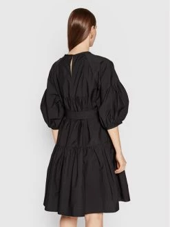 Weekend Max Mara Γυναίκες Καθημερινά Φορέματα Φόρεμα καθημερινό Lucas 52211621 Μαύρο Flare Fit -Max Mara Εκπτώσεις unnamed file 1679