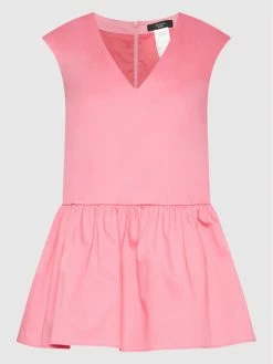 Weekend Max Mara Γυναίκες Μπλουζάκια Μπλουζάκι Nebbie 51610221 Ροζ Regular Fit -Max Mara Εκπτώσεις unnamed file 1696