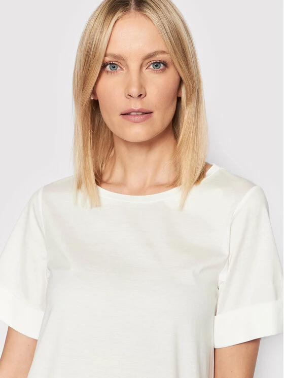 Weekend Max Mara Γυναίκες Καθημερινά Φορέματα Φόρεμα καθημερινό Baccano 56210321 Λευκό Relaxed Fit 4 Weekend Max Mara Γυναίκες Καθημερινά Φορέματα Φόρεμα καθημερινό Baccano 56210321 Λευκό Relaxed Fit - Image 4