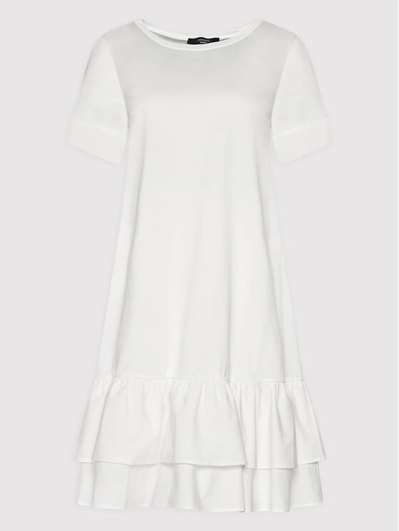 Weekend Max Mara Γυναίκες Καθημερινά Φορέματα Φόρεμα καθημερινό Baccano 56210321 Λευκό Relaxed Fit 5 Weekend Max Mara Γυναίκες Καθημερινά Φορέματα Φόρεμα καθημερινό Baccano 56210321 Λευκό Relaxed Fit - Image 5