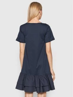 Weekend Max Mara Γυναίκες Καθημερινά Φορέματα Φόρεμα καθημερινό Baccano 56210321 Σκούρο μπλε Relaxed Fit -Max Mara Εκπτώσεις unnamed file 1704