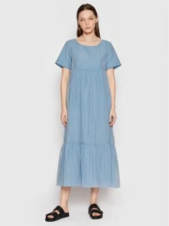 Weekend Max Mara Γυναίκες Καθημερινά Φορέματα Φόρεμα καθημερινό David 52212421 Μπλε Relaxed Fit