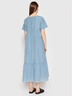 Weekend Max Mara Γυναίκες Καθημερινά Φορέματα Φόρεμα καθημερινό David 52212421 Μπλε Relaxed Fit -Max Mara Εκπτώσεις unnamed file 1709