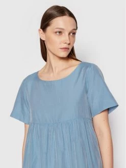 Weekend Max Mara Γυναίκες Καθημερινά Φορέματα Φόρεμα καθημερινό David 52212421 Μπλε Relaxed Fit -Max Mara Εκπτώσεις unnamed file 1710