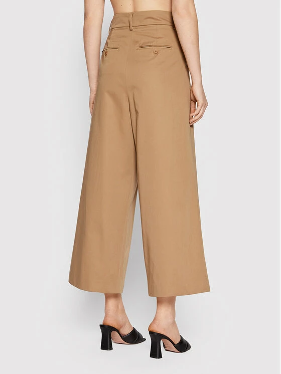 Weekend Max Mara Γυναίκες Παντελόνες Παντελόνα Mia 51311521 Μπεζ Relaxed Fit 3 Weekend Max Mara Γυναίκες Παντελόνες Παντελόνα Mia 51311521 Μπεζ Relaxed Fit - Image 3