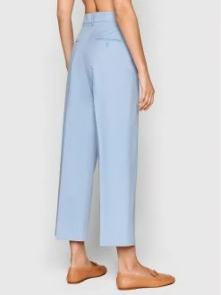 Weekend Max Mara Γυναίκες Υφασμάτινα Παντελόνια Παντελόνι υφασμάτινο Zircone 51310621 Μπλε Regular Fit -Max Mara Εκπτώσεις unnamed file 1769