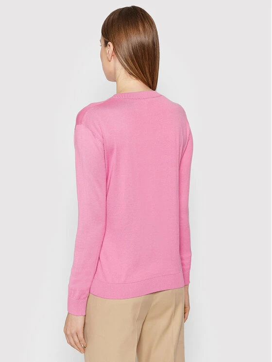 Weekend Max Mara Γυναίκες Πουλόβερ Ribaldo 53610527 Ροζ Regular Fit 3 Weekend Max Mara Γυναίκες Πουλόβερ Ribaldo 53610527 Ροζ Regular Fit - Image 3