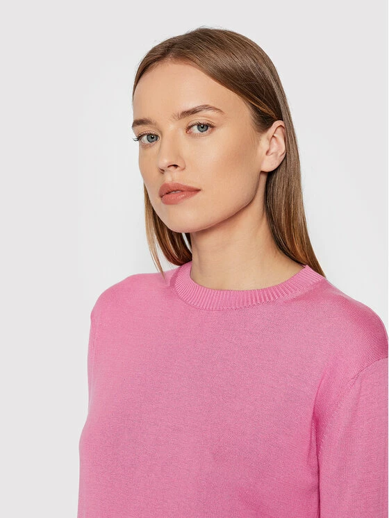 Weekend Max Mara Γυναίκες Πουλόβερ Ribaldo 53610527 Ροζ Regular Fit 4 Weekend Max Mara Γυναίκες Πουλόβερ Ribaldo 53610527 Ροζ Regular Fit - Image 4