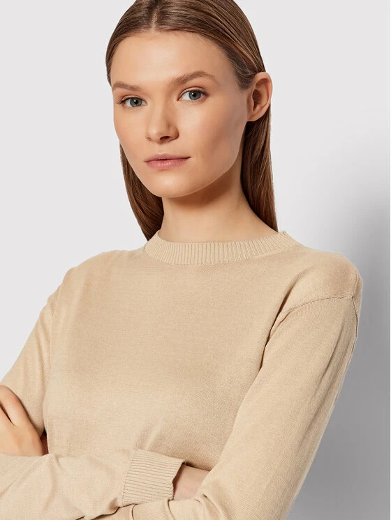 Weekend Max Mara Γυναίκες Πουλόβερ Ribaldo 53610527 Καφέ Regular Fit 4 Weekend Max Mara Γυναίκες Πουλόβερ Ribaldo 53610527 Καφέ Regular Fit - Image 4