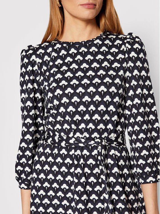 Weekend Max Mara Γυναίκες Καθημερινά Φορέματα Φόρεμα καθημερινό Meringa 56210327600 Σκούρο μπλε Regular Fit 4 Weekend Max Mara Γυναίκες Καθημερινά Φορέματα Φόρεμα καθημερινό Meringa 56210327600 Σκούρο μπλε Regular Fit - Image 4